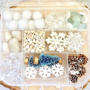 Classroom Edition Spring Loose Parts Tray, Light Table Translucent