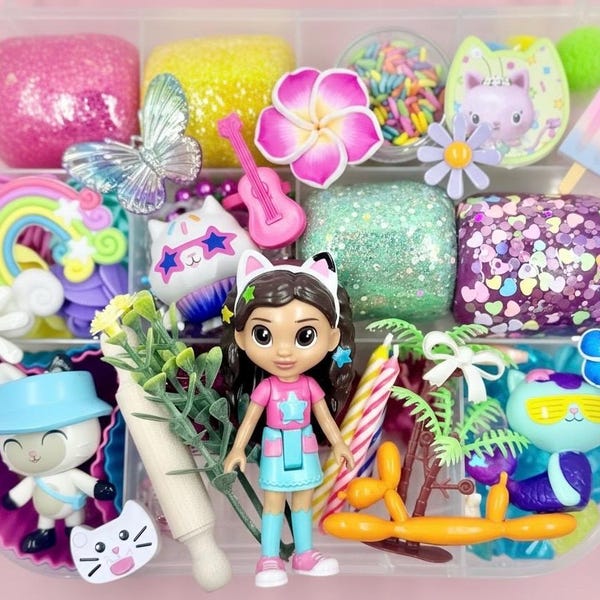 Gabby’s Dollhouse Inspired Play Dough Kit