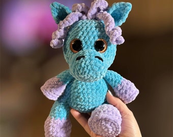 Leo The Horse Pattern, Luna The Unicorn Pattern, Crochet Pattern, PDF, Digital, Download, Crochet Horse Pattern, Crochet Unicorn Pattern,