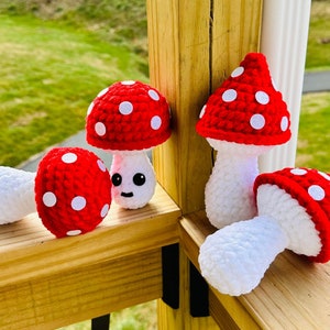 Mel The Mushroom, Crochet Pattern, PDF, Digital, Download, Mushroom Pattern, 2in1,