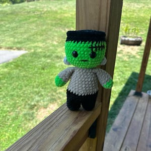 Frankenstein crochet pattern , crochet pattern, Halloween pattern, pdf, digital download, no sew