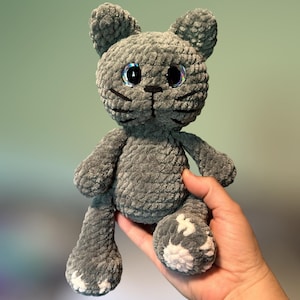 Willow the Cat Pattern, Crochet Cat Pattern, PDF, Digital, Download, Crochet Pattern, Hello Kitty,