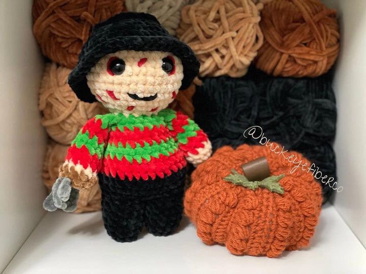 Baby Freddy, Crochet Pattern, PDF, Digital, Download, Halloween Pattern ...