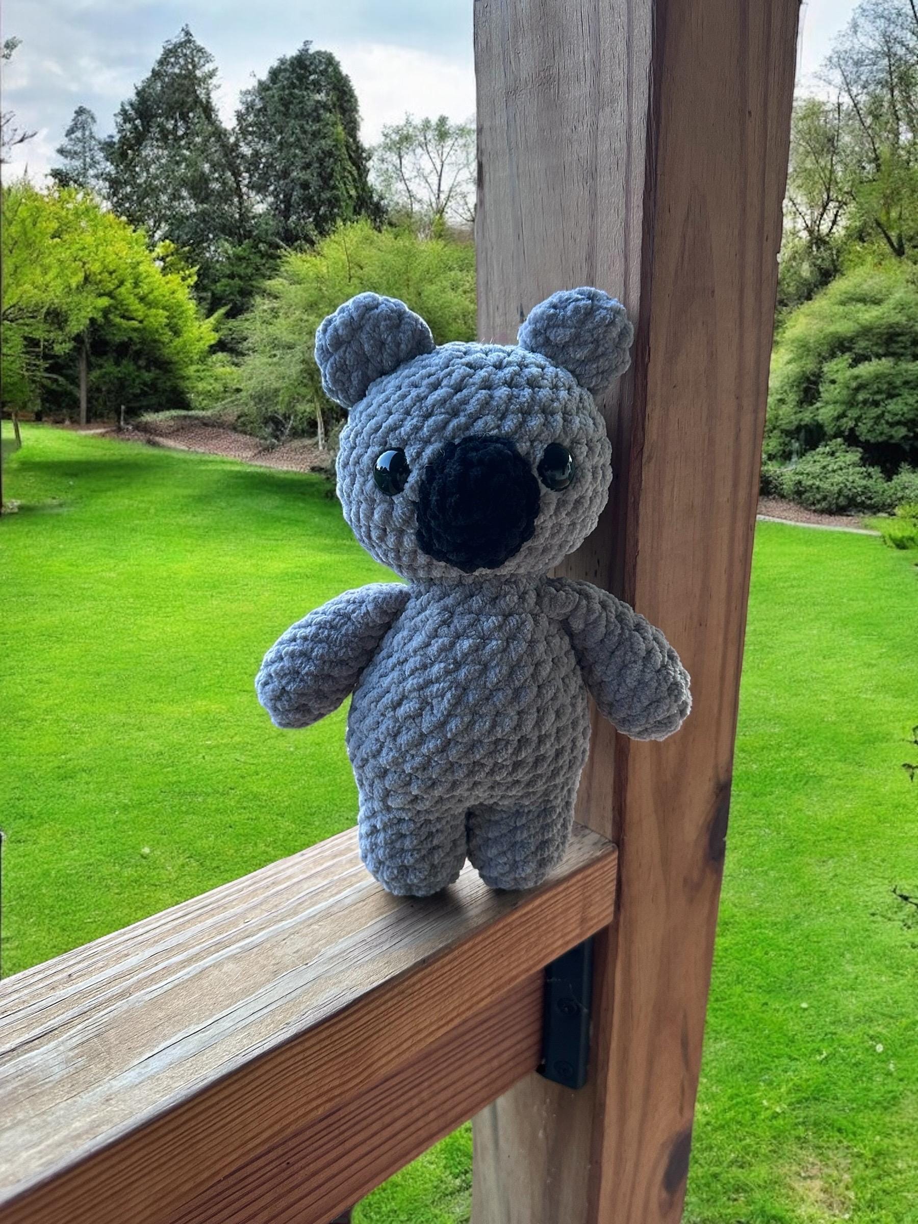 40 Koala Crochet Patterns for Amigurumi, Hats, Loveys, and Nursery Decor 28 Koala Bear Crochet