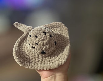 No Sew Stingray Pattern, Crochet Pattern, Baby Ray, Crochet Stingray Pattern,