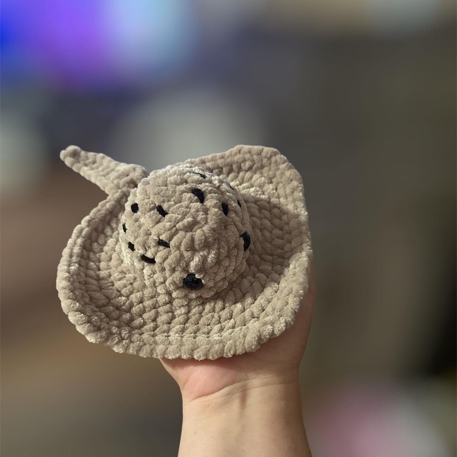 Stingray Crochet Patterns for Amigurumi and Plushies 9 Stingray Pattern Crochet