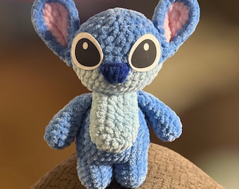 Blue Alien, Crochet Pattern, PDF, Digital, Download, Alien Crochet Pattern,