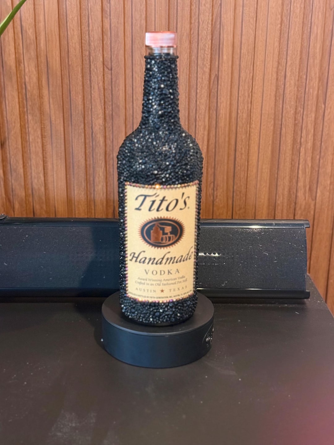 Titos Vodka: Limited Edition Rhinestone Custom Bottle, 21st