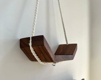 Plant shelf/ Rope shelf/ Boho shelf/ Hanging shelf/modern