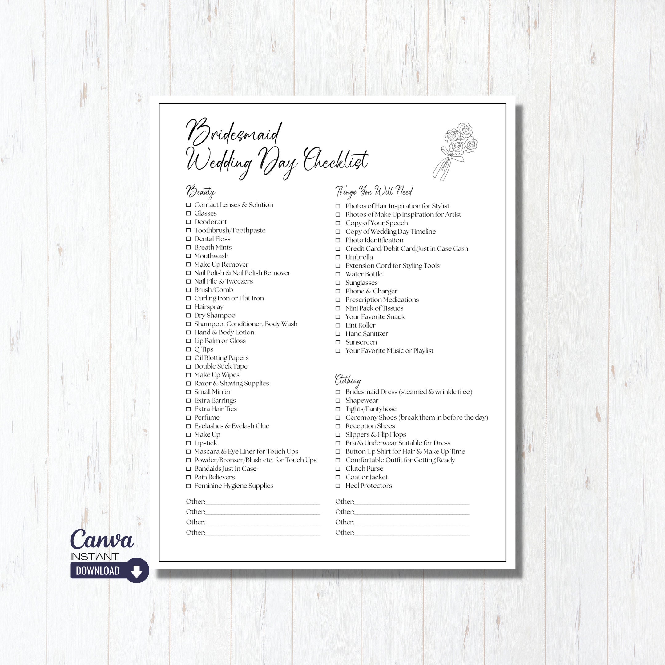 The Ultimate Wedding Day Checklist | Blog