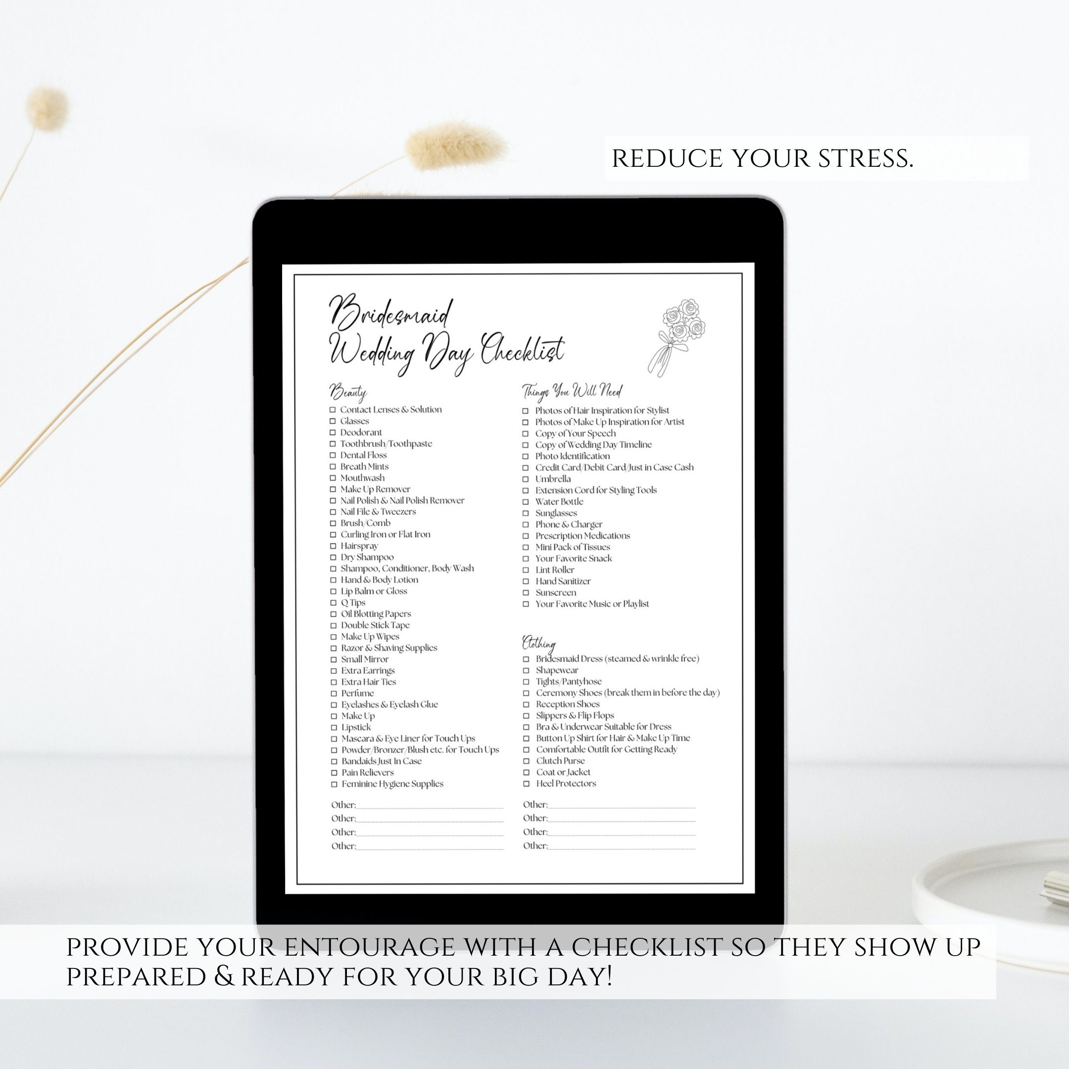 The Ultimate Wedding Day Checklist | Blog