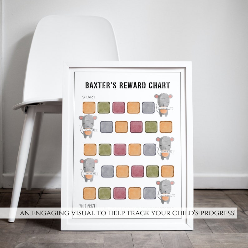 Editable Kids Reward Charts Printable Responsibility Charts - Etsy