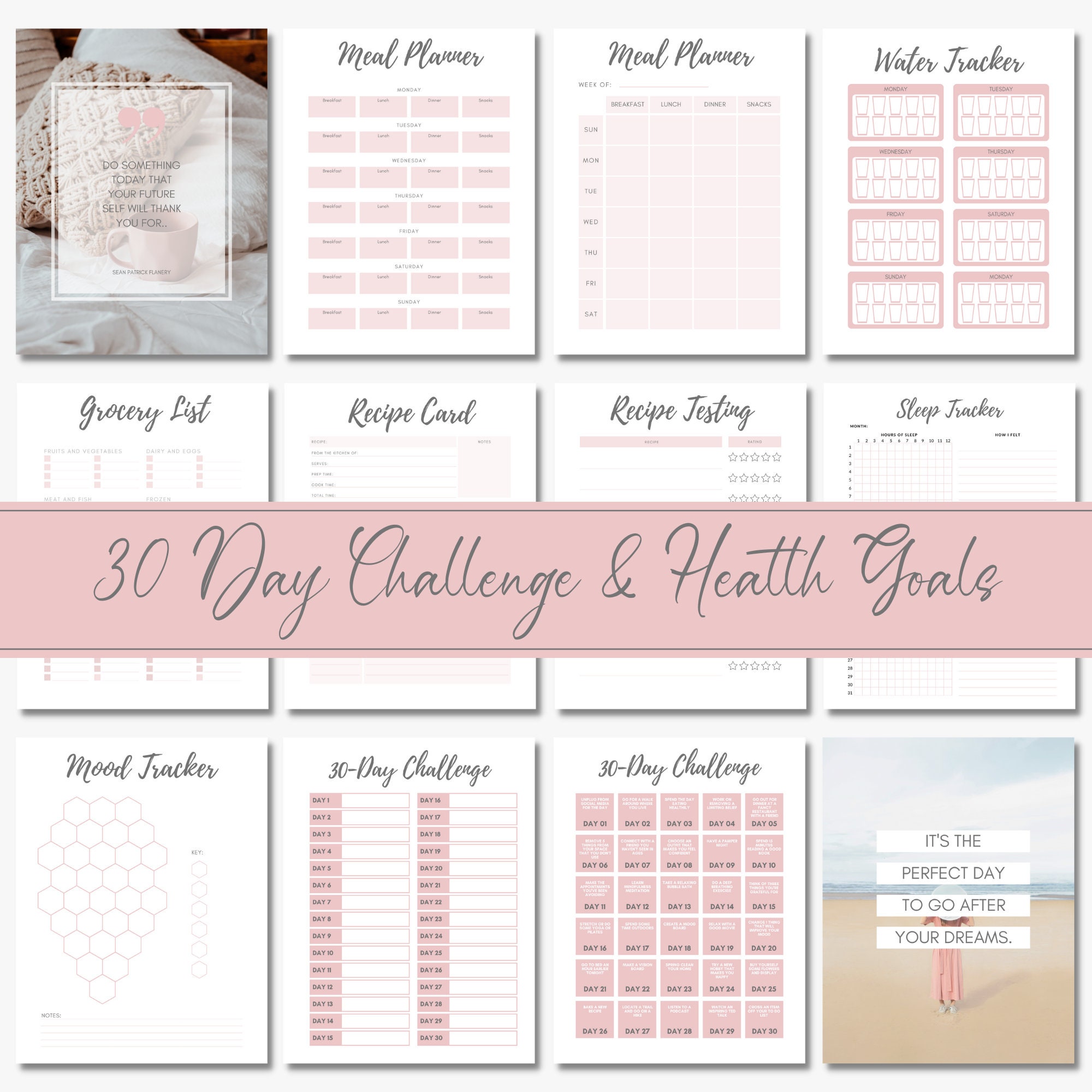 ADHD Planner For Adults & Women - Undated Daily Productivity Organizer With Color-Coded Task Management