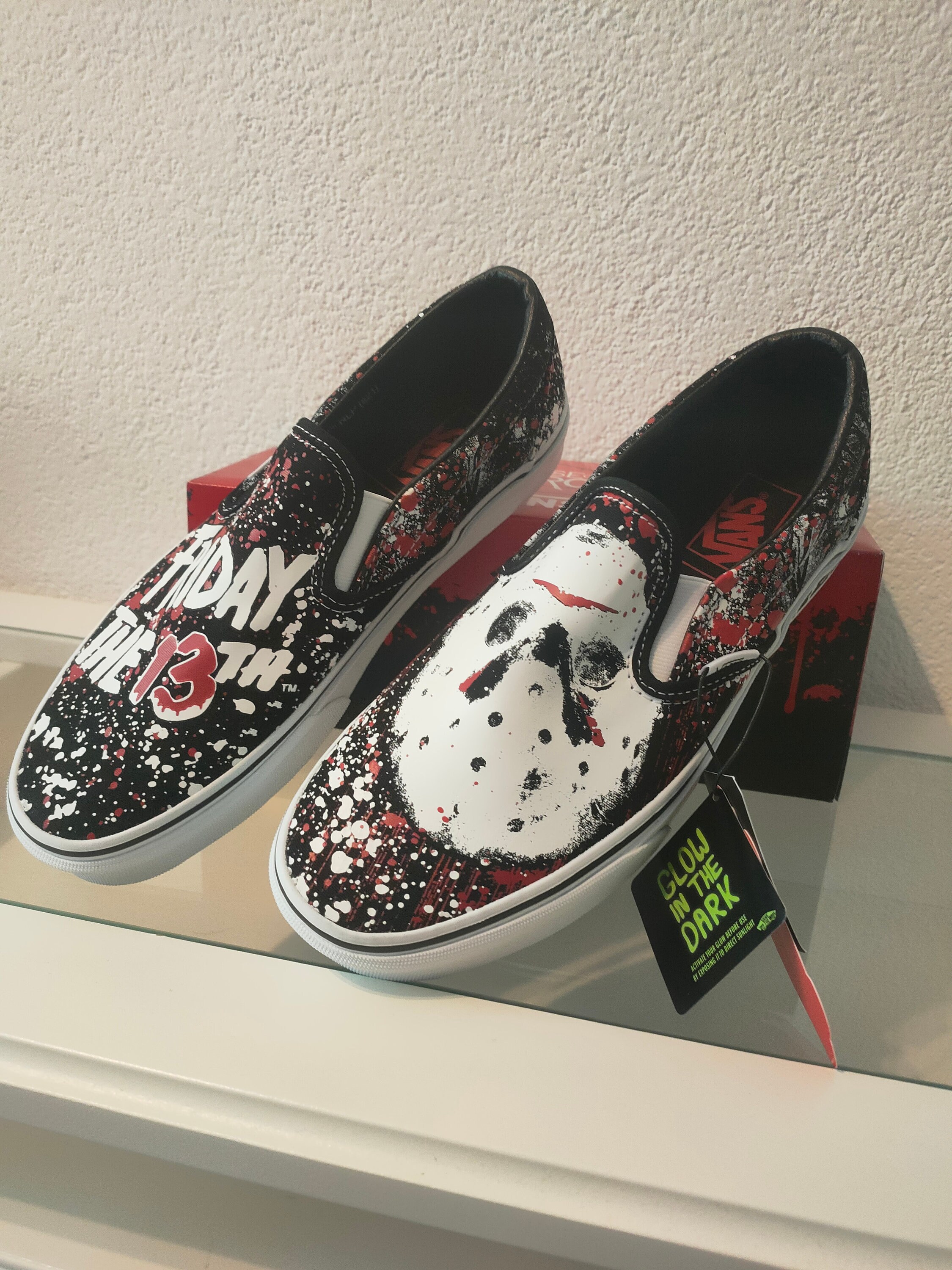 Van Slip Ons Jason Voorhees - New in Box