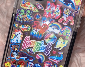 Lisa Frank sticker case