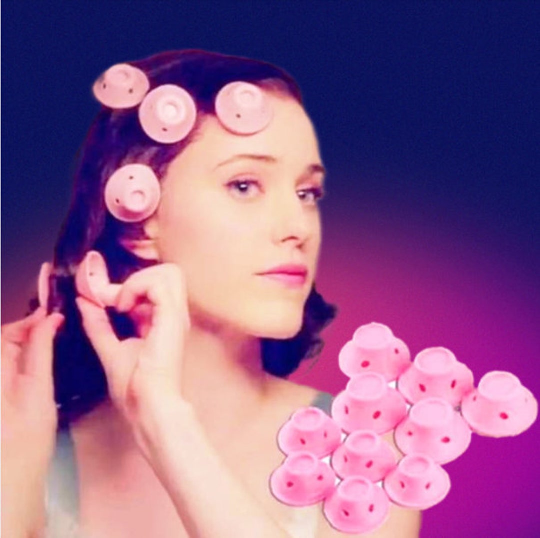 heated hair curlers