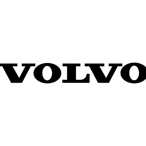 Volvo vinyl decal, volvo sticker