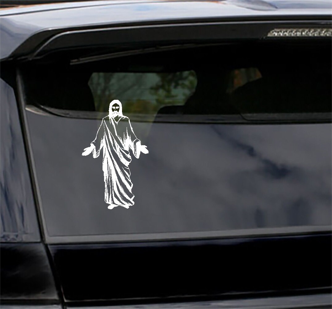 Jesus Christ Sticker for Car, Christian Sticker. - Etsy