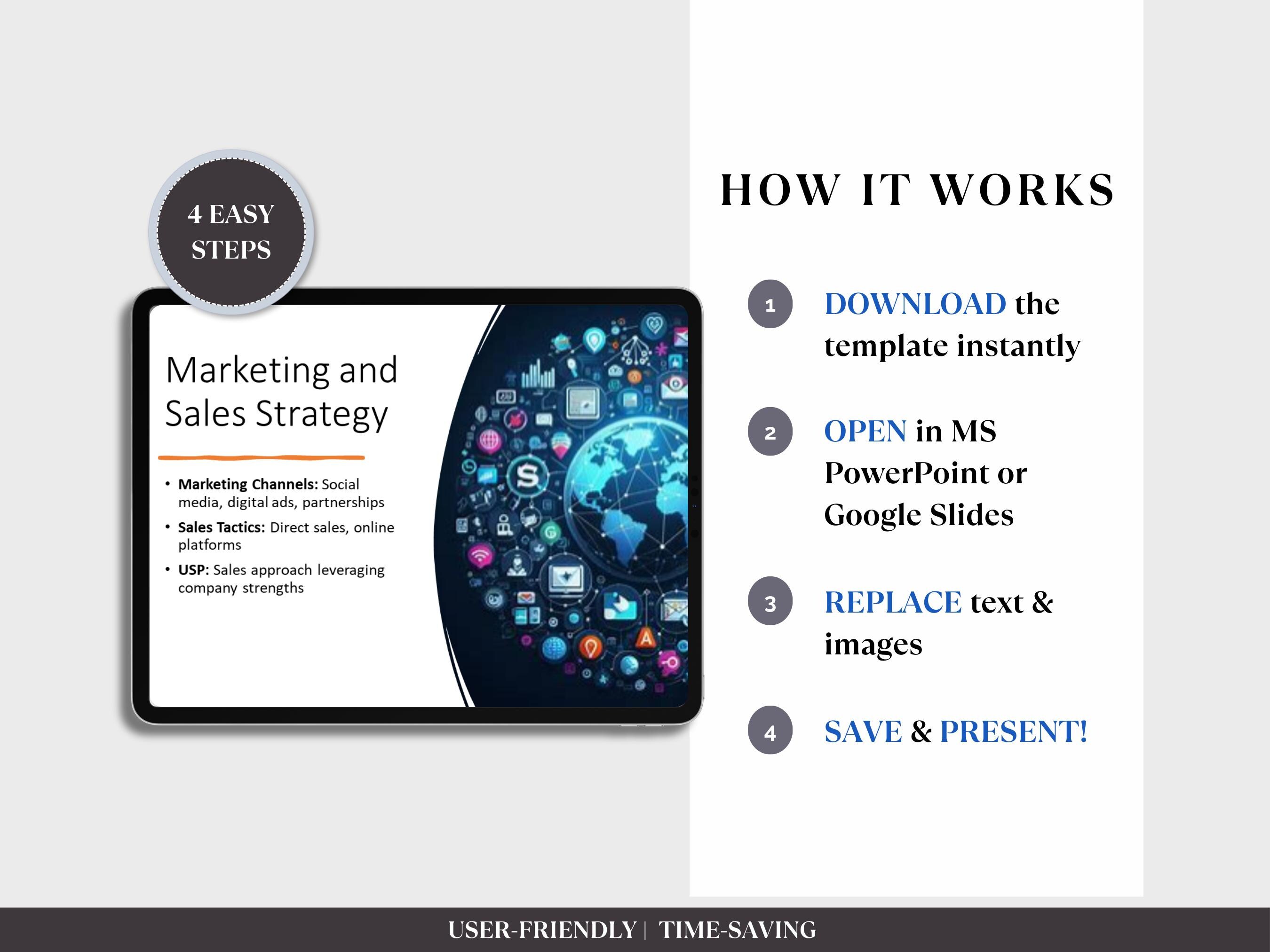 Business Plan Pitch Deck Template | Powerpoint & Google Slides ...
