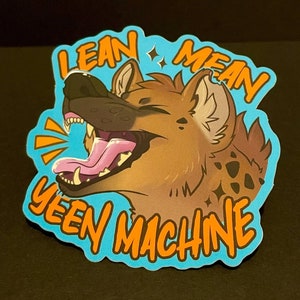 Adesivo Iena Macchina Lean Mean Yeen