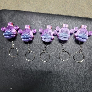 Freddy fazbear head keychain