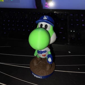 Dodgers Yoshi geeft 3D-afdrukbestand weer *geen bobblehead*