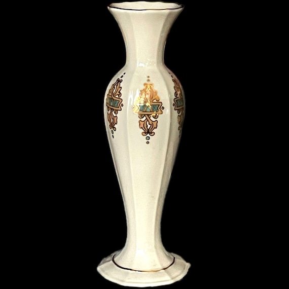 Vintage Lenox Porcelain Bud Vase - Catalan Collection