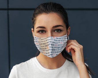 Fitness Peloaddict Face Covering with Custom Fabric