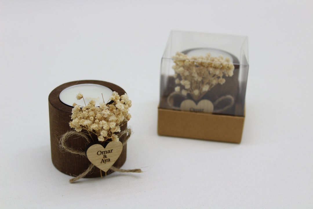 40 Pcs Candle Favor Wedding Favors for Guests in Bulk Bridal Shower ...