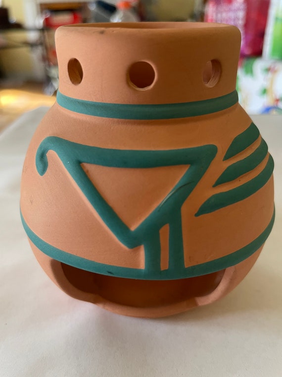 Vintage Partylite Votive Tea Light Candle Holder Southwest Etsy