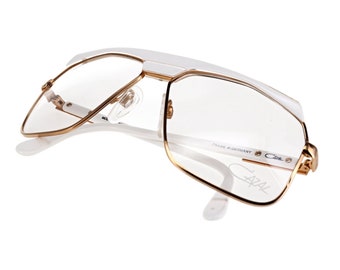 Cazal 24k Gold Plated Sunglasses Grey Gradient Smoke Mens - Etsy