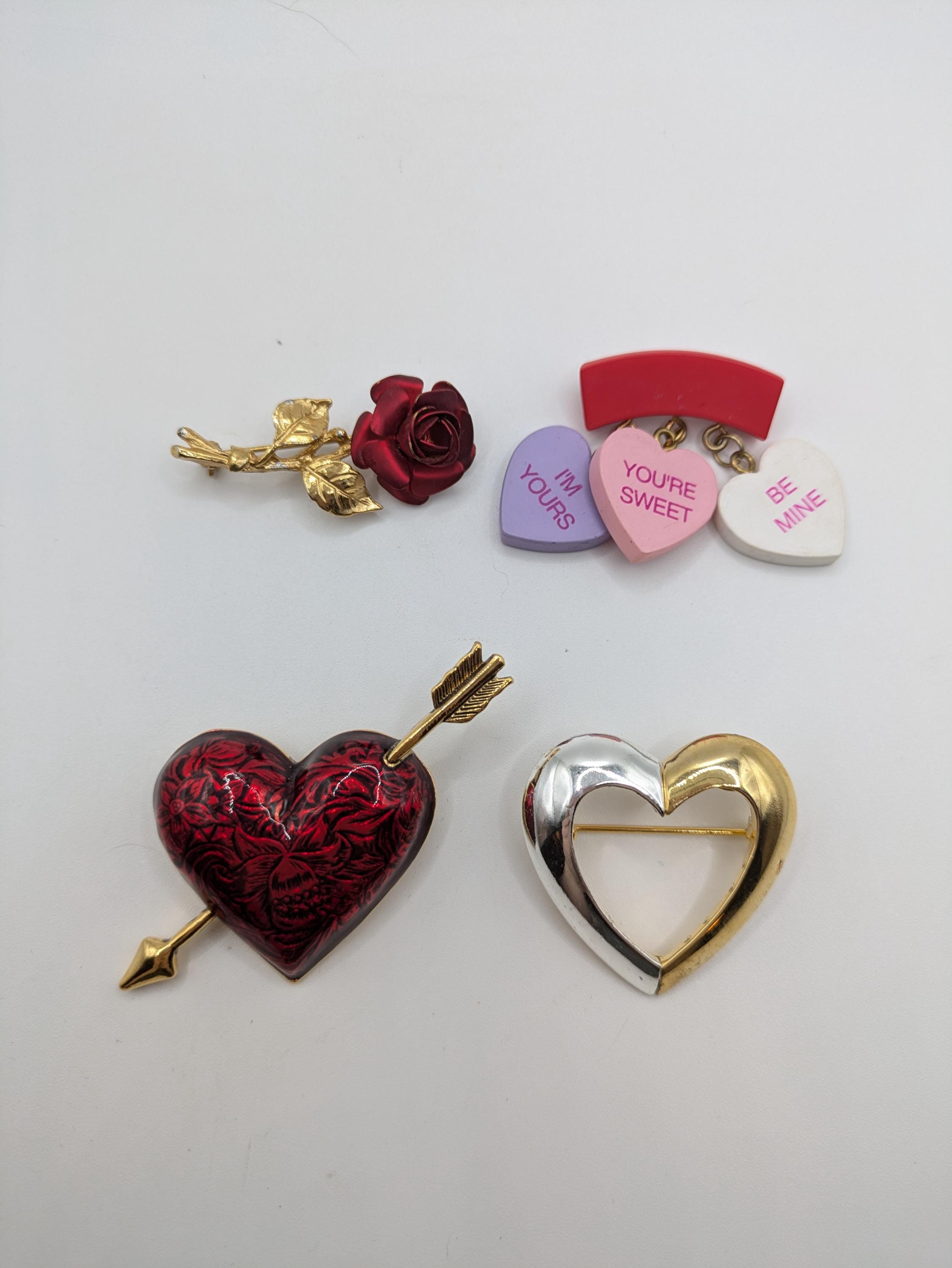 70's AVON スペイン ヴィンテージ Treasured Heart シリ Vintage avon heart - Gem