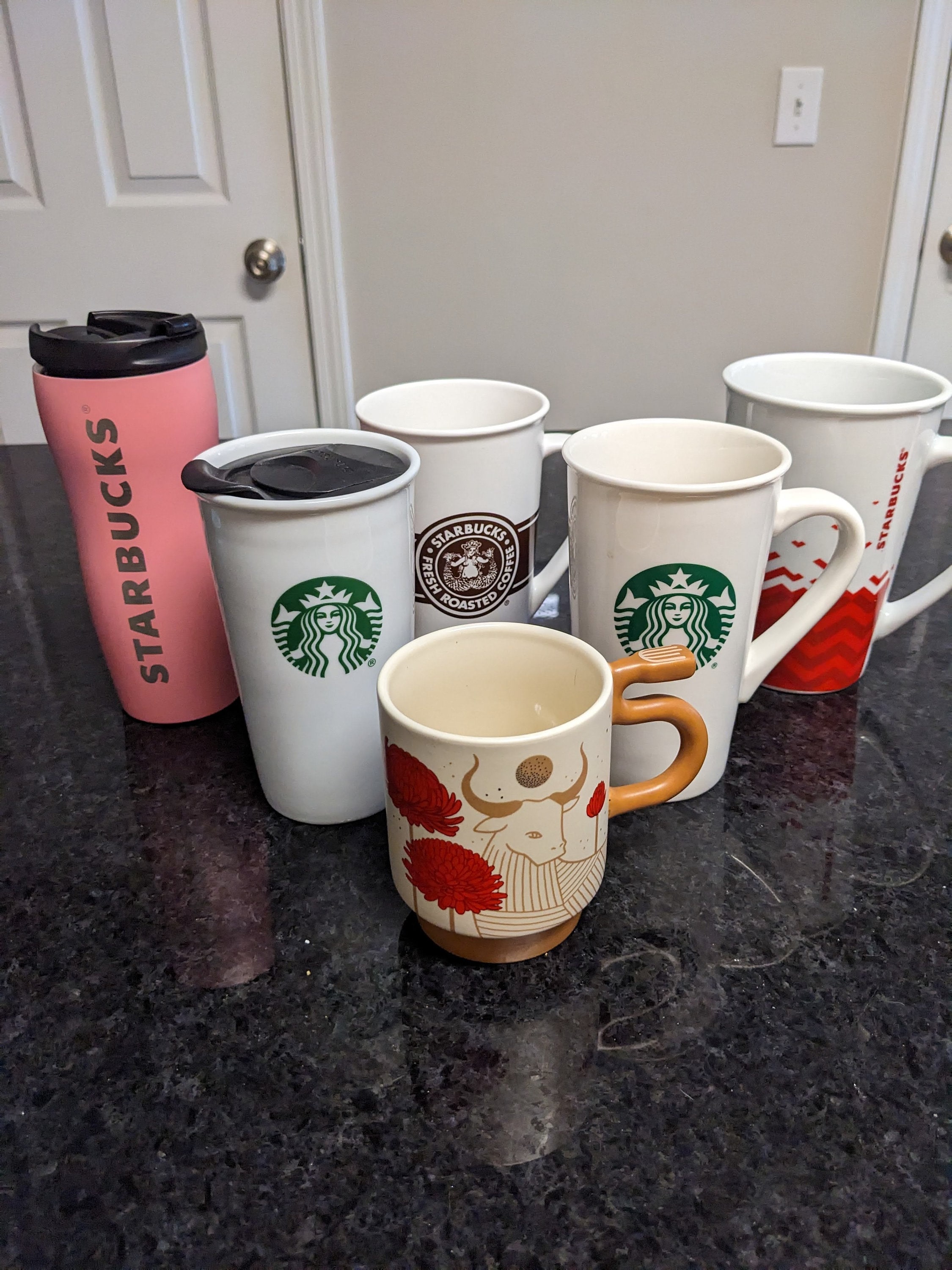 Starbucks, Dining, Nwot Starbucks Coffee Mug And Cup Set
