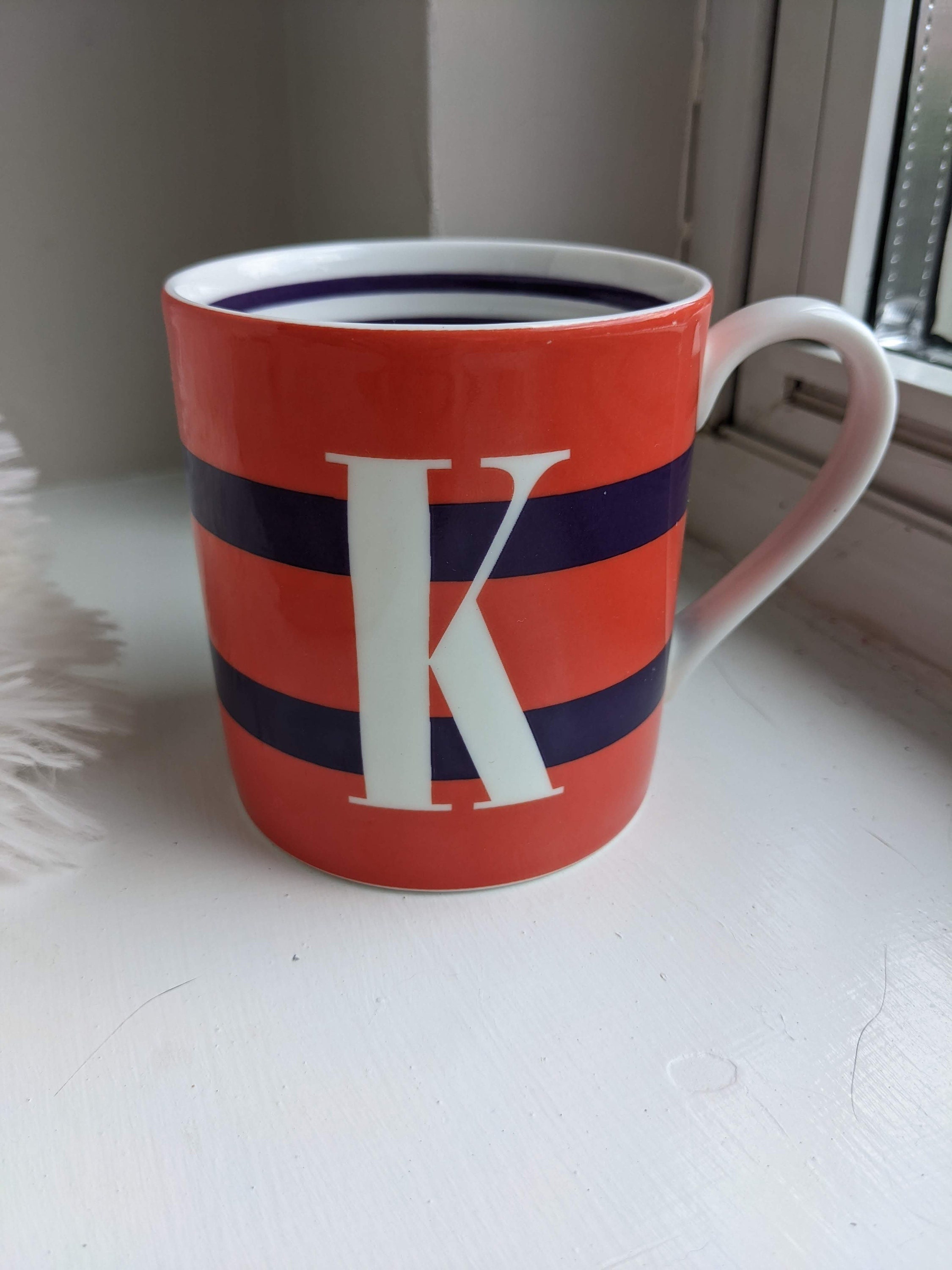 Kate Spade to the Letter K Mug Lenox - Etsy