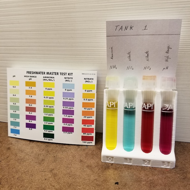 API Test Tube Holder/drying Rack Index Card Slot and Etsy