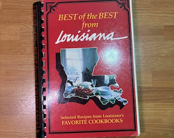 Best of the Best Cookbook Recipes from Louisiana (1991) cookbook