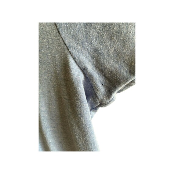 Vintage light blue Basic Editions Large Top Knit … - image 6