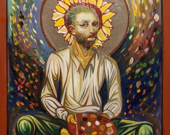 Van Gogh Ikonographie Kunstdruck: Sternennacht inspiriertes Galerieposter