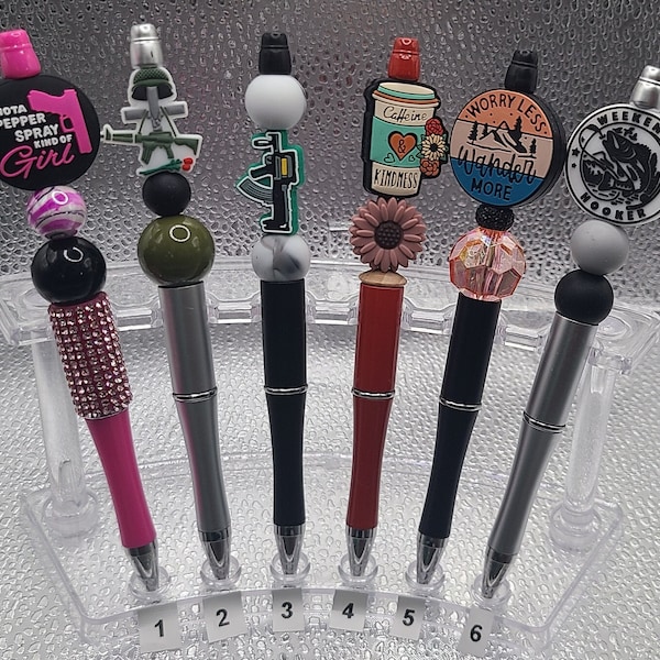 Bead-azzling Custom Creation unique Pens