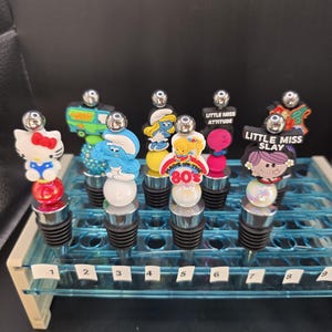 Bead-azzling Custom Creation Wine Bottle Stoppers