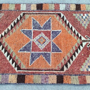 3x12 Persian Runner, Runner for Stairs, 2x12 3x12 Persian Runner Rug, Dark Runner Rug Antique, Persian Runner Rug Hallway