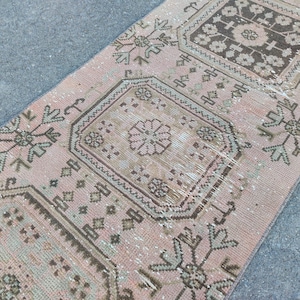 Vintage Runner 2x20, Hallway Long Runner, 20ft Runner, Stair Runner, 2x20 Runner, Oushak Runner Long, Persian Runner, Turkish Runner 2x20