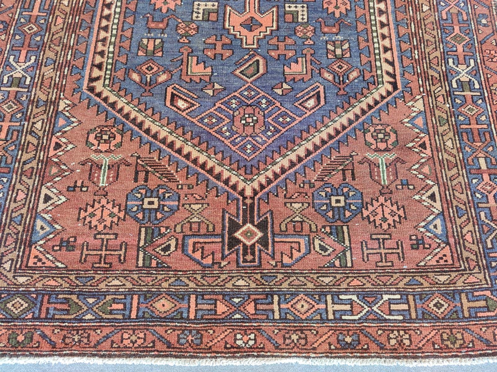 5x8 Turkish Rug, Brown Rug Vintage, Rugs for Living Room, Area Rug