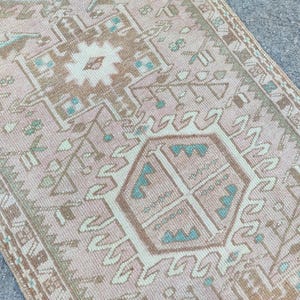 Rug Runner 3x13, Turkish Runner, Persian Runner, Blue Stairway Hall Runner, Long Antique Runner, Vintage Navy Rug Runner, 12ft 13ft Runner