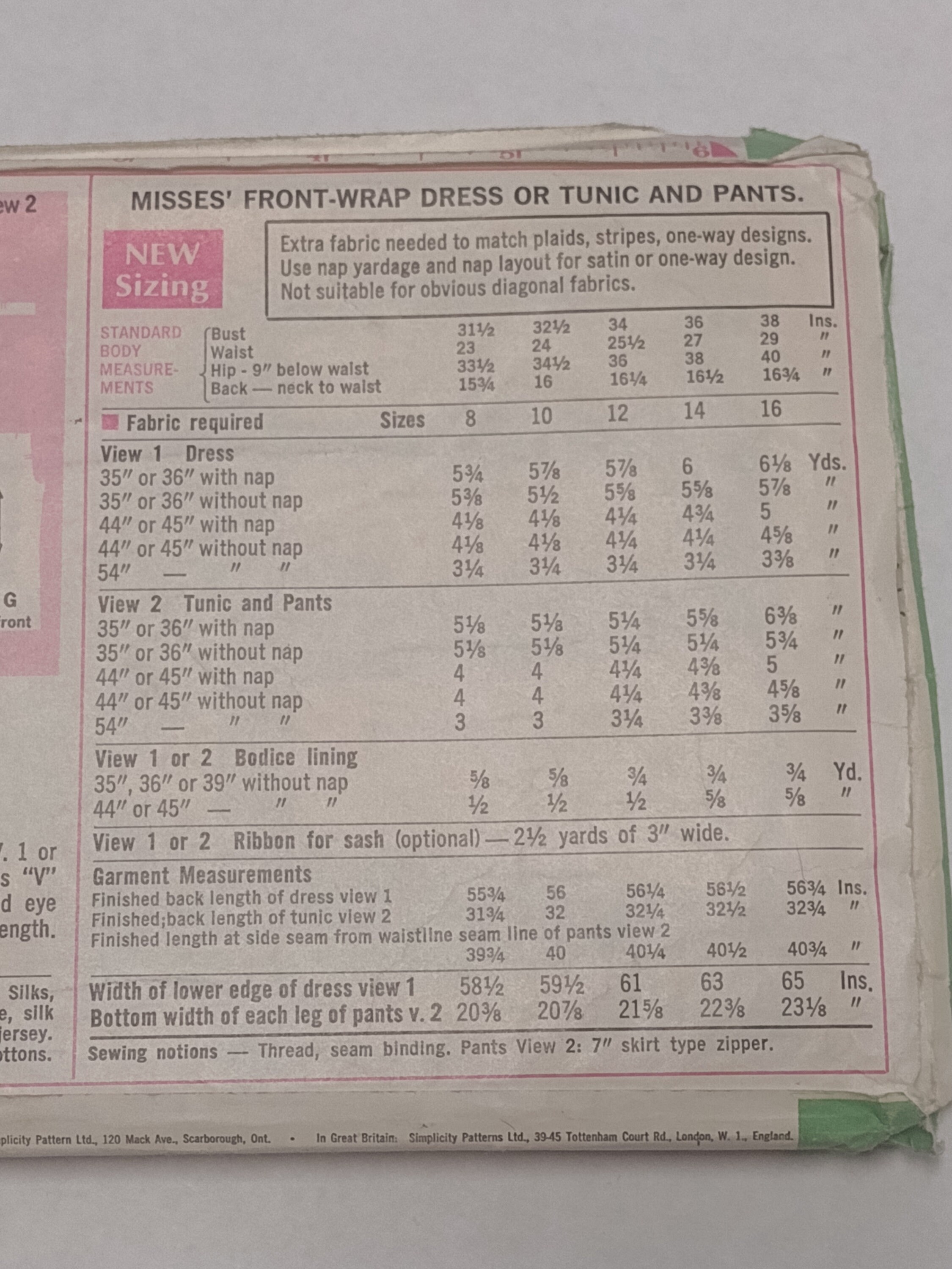 1990's Simplicity Empire Waist Dress and Jacket Pattern - Bust 31.5-34