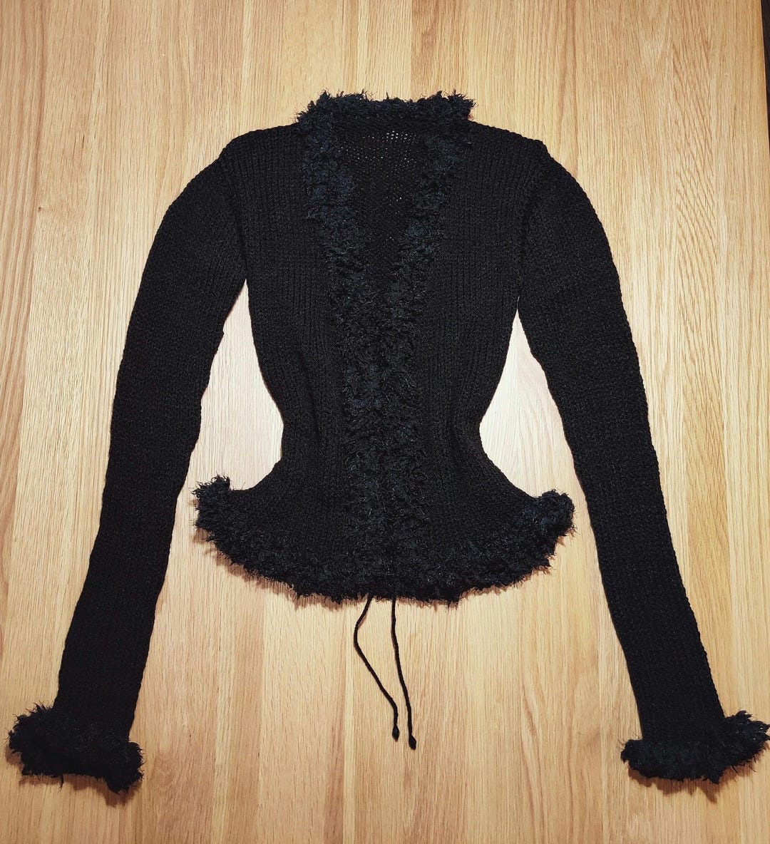 r*様 sorin Synthetic Fur Lace-up Cardigan Synthetic Fur Lace-up Cardigan sorin ソリンの通販 by