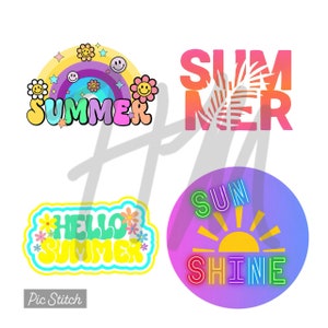 Summer cardstock downloads, cardstock image for freshies, digital cardstock,freshie cardstock, car coaster images, instant download