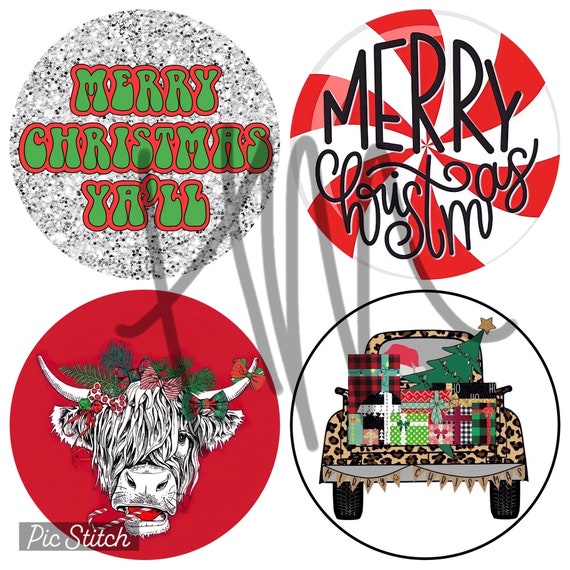 Christmas Cardstock Downloads Cardstock Image for Freshies Etsy