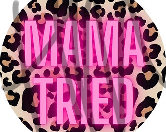 Mama cardstock download, cardstock image for freshies, digital cardstock, freshie cardstock, car coaster image, instant download, PNG