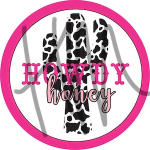 Howdy honey cardstock for freshie image, digital download, car coaster image, western PNG